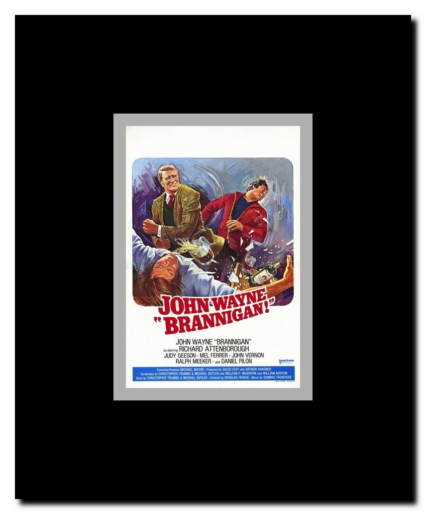 Brannigan Framed Movie Poster