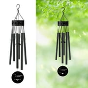 Brano Wind Chimes Outdoor, Deep Tone Soothing Melodic Tones Sympathy Windchime with 6 Tubes, 36" Memorial Wind Chimes for Loss of a Loved One