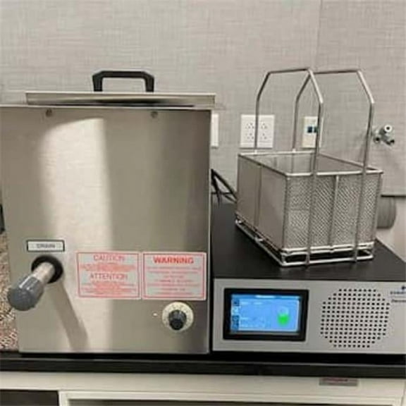 Branson 101-908-224 10 gal 40kHz Heated Transducer Cleaning Tank with GCX Generator