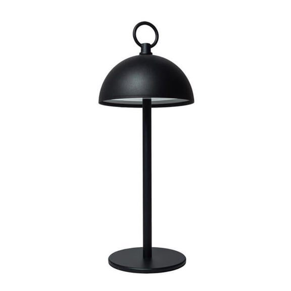 Branson 3019475 12 in. Matte Black Table Lamp