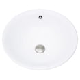 thumbnail image 1 of Brant Point Collection Nantucket Sinks 17 Inch Round White Vessel Sink With Overflow NSV218, 1 of 7