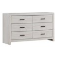 thumbnail image 1 of Brantford 6-drawer Dresser Coastal White, 1 of 4