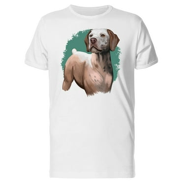 Braque Du Bourbonnais Dog T-Shirt Men -Image by Shutterstock, Male Large
