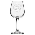 thumbnail image 1 of Braque du Puy Dog Themed Etched 12.75oz Libbey Wine Glass, 1 of 1