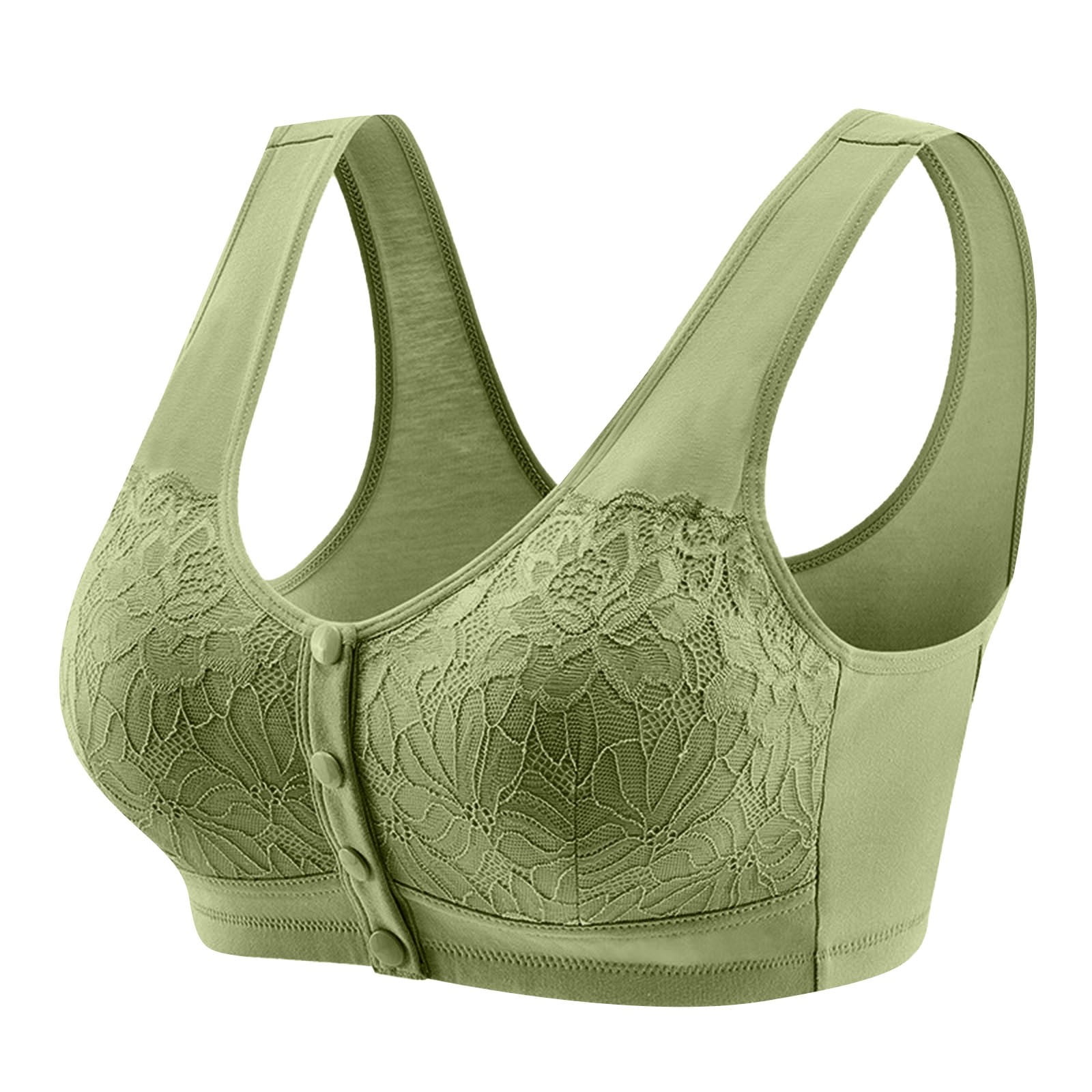 Bras For Older Women With Sagging Breasts Front Closure Full Coverage Bralettes Skinny