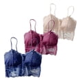 thumbnail image 1 of Bras For Women 3Pc Vest Have A Chest Pad Wearing Sports Underwear Comfortable Bras, 1 of 1