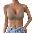 thumbnail image 1 of Gkeoshab Jelly Bras for Women Women's Plus Size Seamless Wireless Bra Push Up Shaping Full Coverage Comfort Bralette for Daily Sports and Casual Wear, 1 of 4