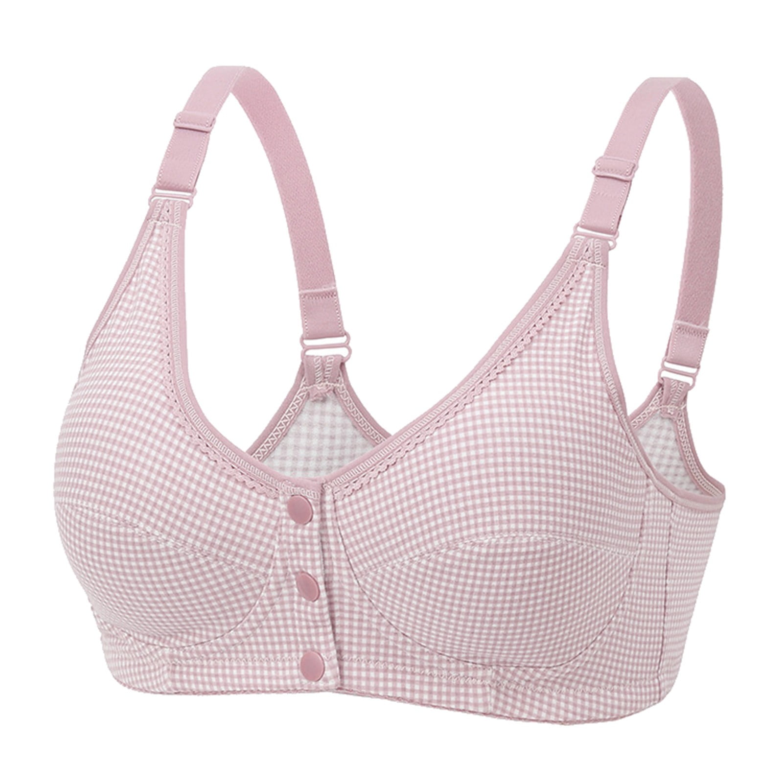 Bras For Women Women's Front Three Button Lace Feeding Pregnant Women