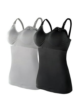 Charmo Camisole for Women with Built-in Shelf Bra Adjustable Strap