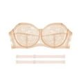 thumbnail image 1 of Bras for Women,Comfortable Wireless Lace Strapless Bralette Featuring Underwire And Convertible Removable Supportive Everyday Wear,Sports Bras for Women,Beige,75CD, 1 of 2