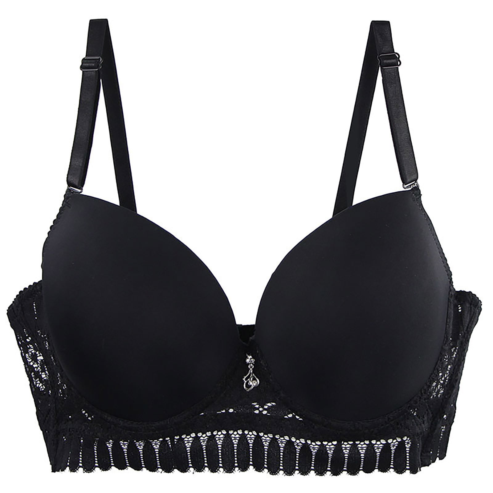 Bras for Women,Elegant Lace Push Up Underwire Bra Set Comfortable ...
