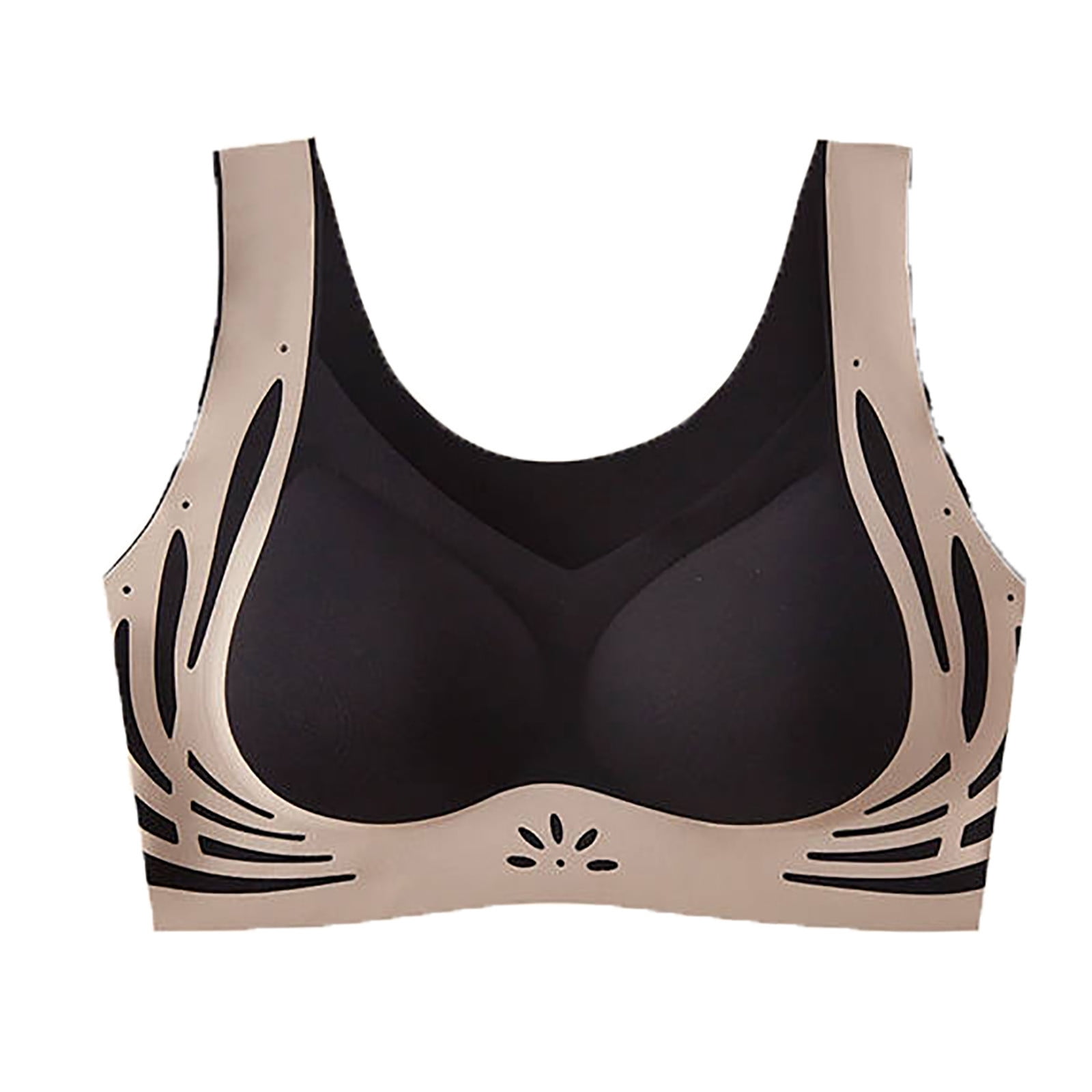 Bras for Women Full Coverage Plus Size Comfort Liquid Seamless Soft ...