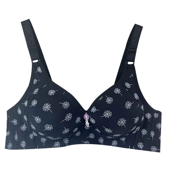 Tbopshirt Bras for Women Plus Size,Wirefree Padded Bra Push Up,Woman Color Thin andSteel Hoop Gathered Breathable Underwear for Daily Bras,Women's T-Shirt Bras