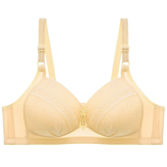 Tbopshirt Bras for Women Plus Size,Wirefree Padded Bra Push Up,Woman's Solid Color Comfortable Hollow Out Perspective Bra Underwear No Rims,Women's T-Shirt Bras