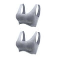thumbnail image 1 of Tbopshirt Bras for Women Plus Size,Wirefree Push up Bras,Top Bra No Rims Underwears Base Style Base Underwears,Women's T-Shirt Sports Bras, 1 of 3