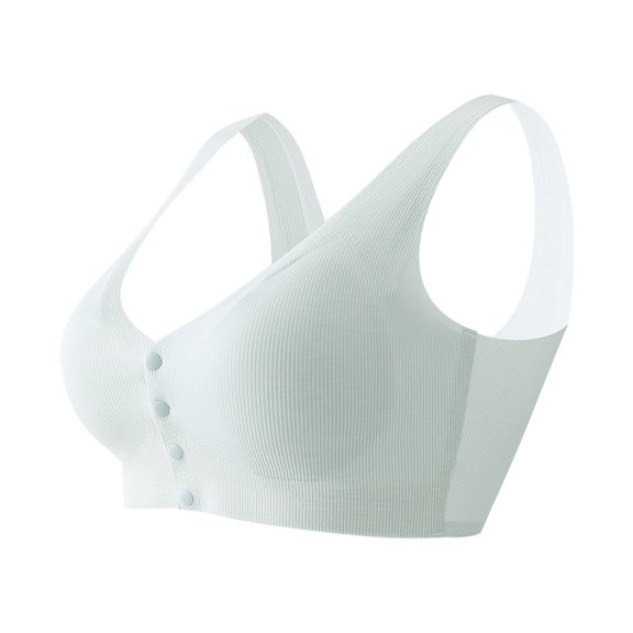 Bras for Women,Seamless Comfort Bra Wireless Push Up Support Full Coverage Bralette for Everyday Wear and Light Sports,Sports Bras for Women,Light Green,36