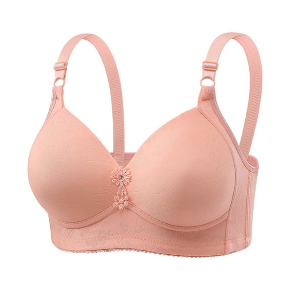 Bras for Women Solid No Underwire Push Up Lingerie Everyday Bra Cleavage Enhancement Brassiere Supportive Bralette Balconette Underwear Soft Bralettes