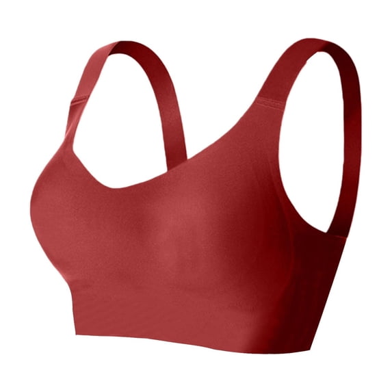 Bras for Women Wireless Supportive Full Coverage Bra Correction Anti Sagging Lingerie Polyester Spandex Bra All-Day Comfort for Daily & Yoga Wear 3Xl Size Sports Bras for Women