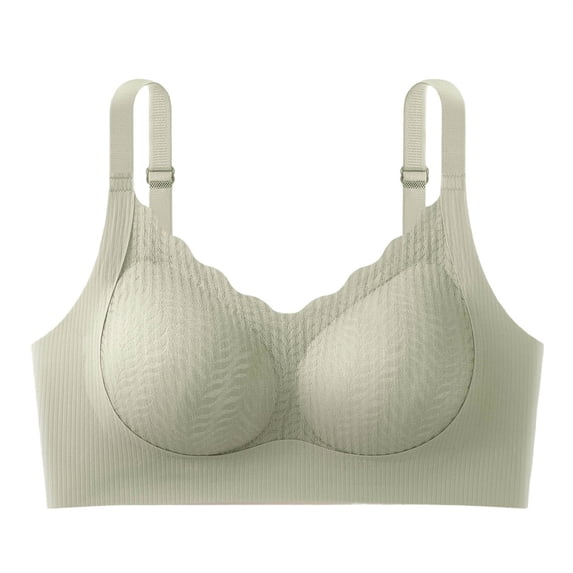 Bras for Women, Women's High Support Full Coverage Racerback Sports Bra Women's Breathable Push-up Bra For Everyday Wear High Impact Workout with Removable Pads & Wide Straps