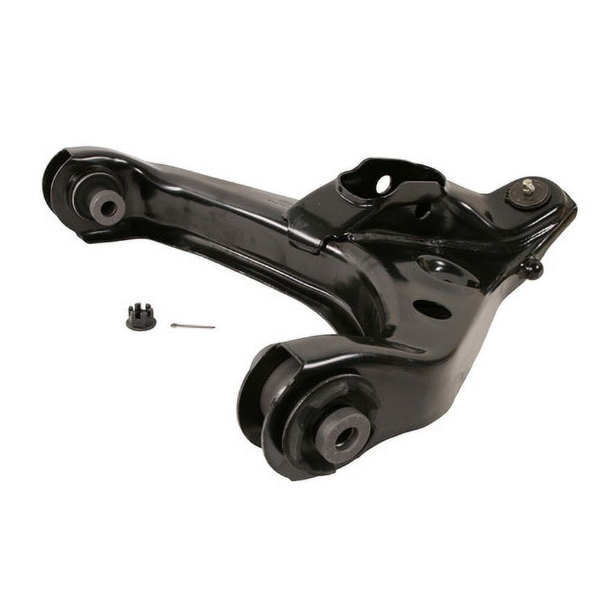 Bras de suspension assemble avec joint a rotule avant droit en bas