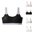 thumbnail image 1 of Bras for Girls Wireless Training Bra Girls Underwear Training Bras for Sports Bras Soft Solid Color Comfort Style Ideal for Active Girls, 1 of 3