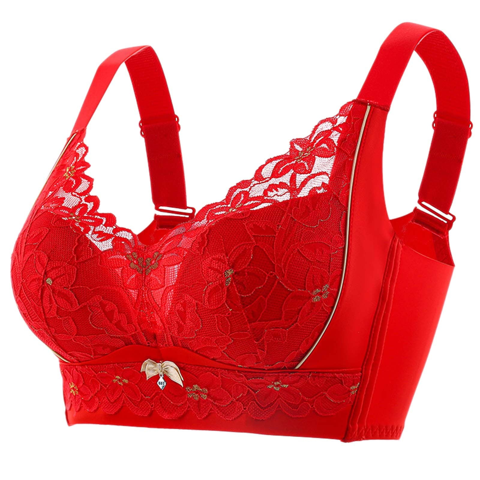 Bras for Older Women Underoutfit Bra Shapermint Bras Lingerie Gathering Thin Traceless Bra Bra
