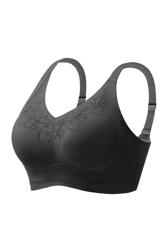 Bras for Seniors, Seamless Breathable Comfort Lifting Anti-Sagging Bras Soft Support Breathable Everyday Wear