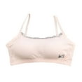 thumbnail image 1 of Bras for Teens Kids Girls Solid Adjustable Straps Training Bra Wire Free Stretchy Bralettes Soft Breathable Teen Bra 10 Years-15 Years Red, 1 of 6