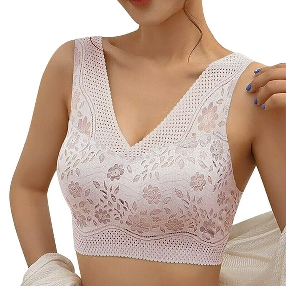 Bras for Women Beautiful Back Breathable Thin Bras for Seamless Lace Sports Bra for Women Bra