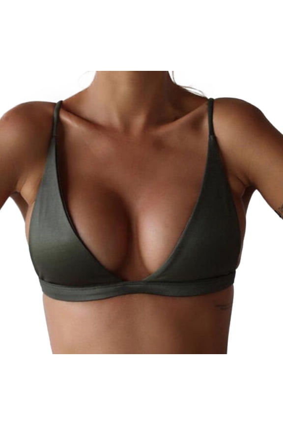 Bras for Women Bikini Swimsuit Bra Womens Seamless Jelly Bras 1 PC