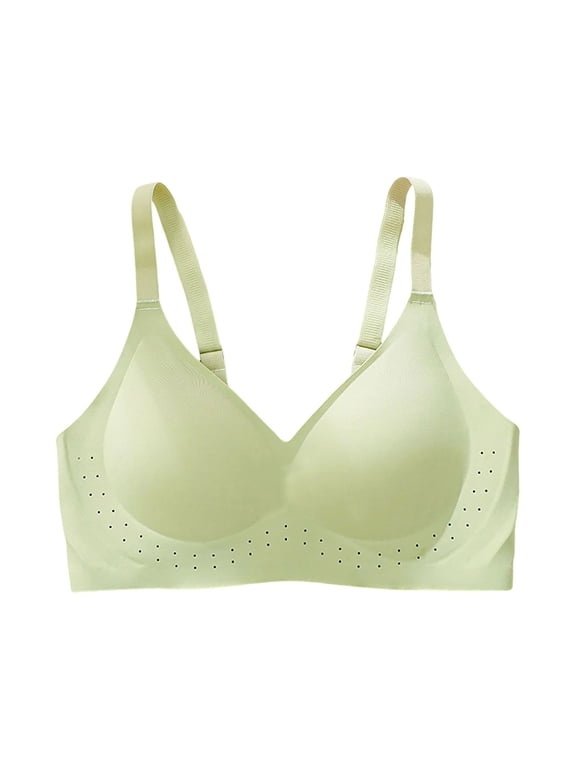 Bras for Women Bra Women Lactation Bra Thin Cup Breathable Maternity Bra Push Up Sag Bra Everyday Comfort for Nursing Green XXL