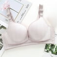 thumbnail image 1 of Bras for Women Clearance Lactation without steel ring front open button pregnant women's underwear, 1 of 3