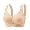 thumbnail image 1 of Bras for Women Clearance Sale sleep bras for women Fashion Comfortable Breastplate Lace Breathable Bra Underwear No Rims, 1 of 8