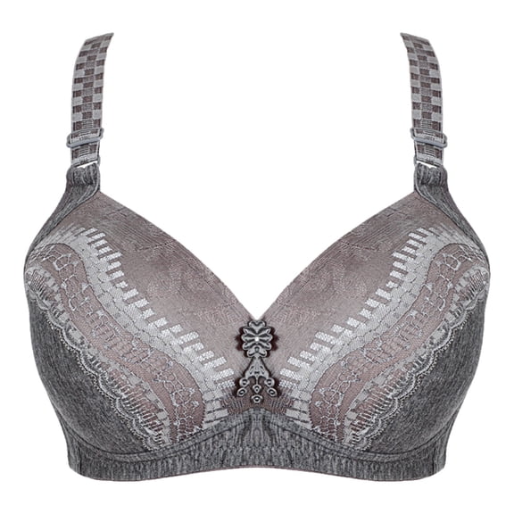 Tbopshirt Bras for Women,Women Fashion Printed Bra Wire Free Underwear One-Piece Bra Everyday Underwear