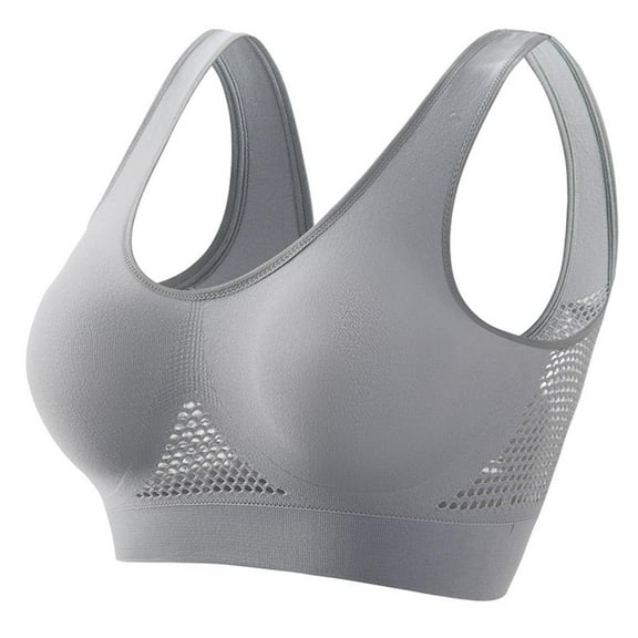 Bras for Women Clearance,Women Seamless Sports Bra Wirefree Yoga Bra with Removable Pads