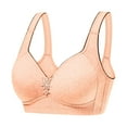 thumbnail image 1 of Tbopshirt Bras for Women,Women's Bra Wire Free Underwear OnePiece Bra Everyday Underwear Bras, 1 of 2