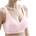 thumbnail image 1 of Tbopshirt Bras for Women Bra Wire Free Underwear OnePiece Bra Everyday Underwear Bras, 1 of 4