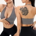 thumbnail image 1 of Bras for Women,Clearance Women's Sports Underwear Fall Yoga Wear Running Back Training Shock-proof Vest Breasted Bra, 1 of 4