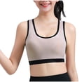 thumbnail image 1 of Bras for Women Dgankt Ladies Traceless Comfortable No Steel Ring Breathable Gathering Bra Woman Underwear, 1 of 4