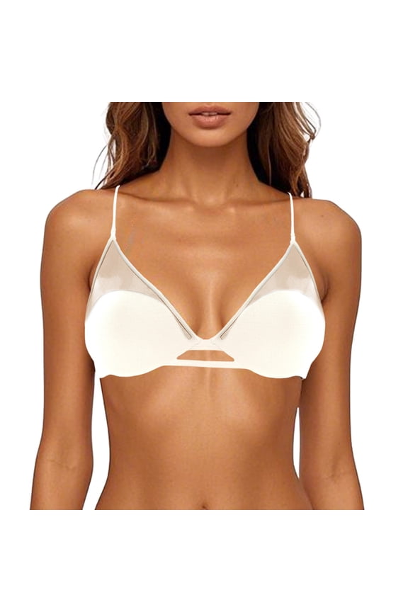 Bras for Women Everyday Wear Bra For Women Comfortable Supportive T-Shirt Style Undergarment Featuring Soft And Seamless Fit For All Seasons White 36