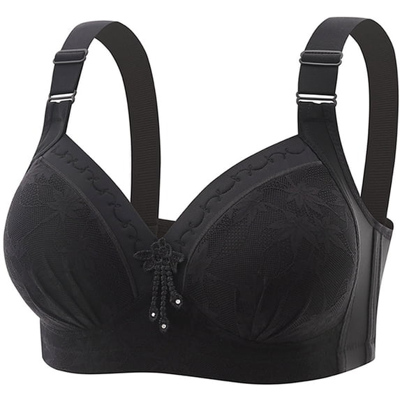 Bras for Women Full Coverage Wireless Everyday Bras with Adjustable Straps