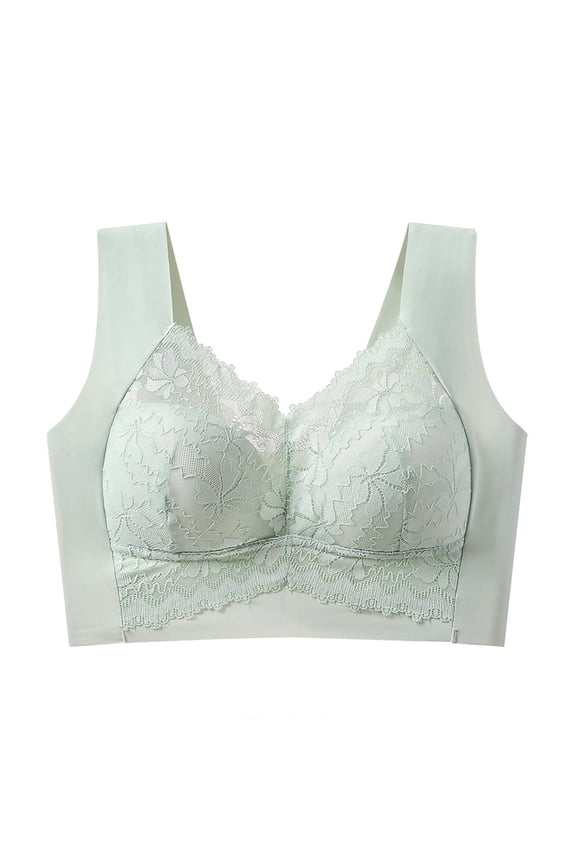Bras for Women Full Coverage Wireless Soft Everyday No Show Push Up Comfortable Bra