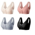 thumbnail image 1 of Bras for Women GaThRRgYP 4pc Woman Sexy Ladies Bra without Steel Rings Sexy Vest Large Size Lingerie Underwear, 1 of 9