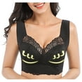 thumbnail image 1 of Bras for Women GaThRRgYP Ladies Traceless Comfortable No Steel Ring Lace Breathable Gathering Bra Woman Underwear, 1 of 7