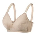 thumbnail image 1 of Bras for Women GaThRRgYP Women's Bra Wire Free Underwear OnePiece Bra Everyday Underwear Bras, 1 of 6