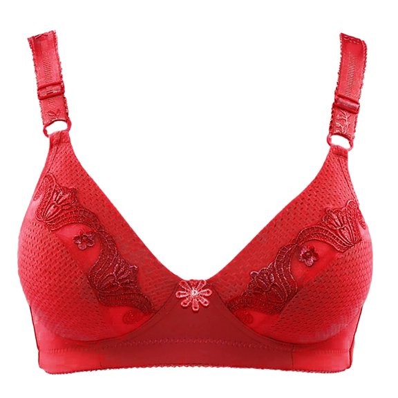 Bras for Women High Support Bras for Adjustable Strap Full Coverage Up Bras Comfortable No Underwire Wireless Bras Bra