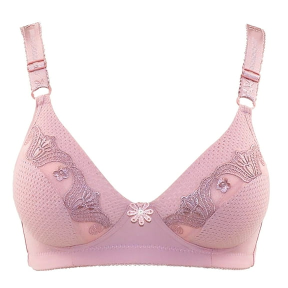 Bras for Women High Support Bras for Adjustable Strap Full Coverage Up Bras Comfortable No Underwire Wireless Bras Bra