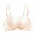 thumbnail image 1 of Bras for Women Lace Bralettes Push Up Underwire Full Coverage Push Up Comfort Workout Yoga Everyday Bra,Beige 3,36 C, 1 of 5