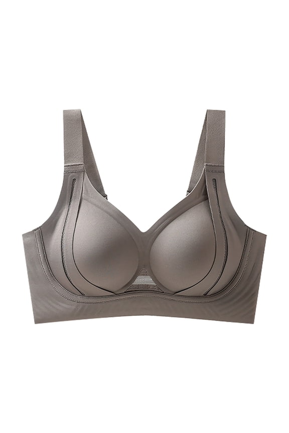 Bras for Women Lifting Gathering Adjustable Strap Comfort Bra Wireless Bras