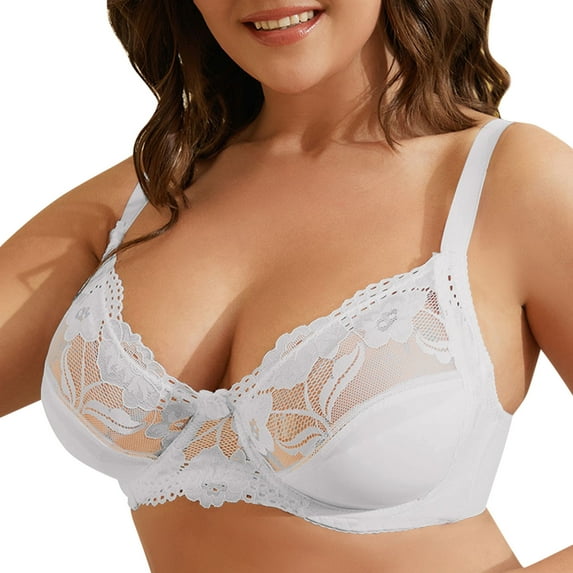 Everyday Bras for Women Lift Bras for Women Push up Workout for Women Sports Bra Full Support Sports Bra The Bra Womens Workout Bra Womens Bras Comfortable Packs Women Bra Set And Underwear White 44